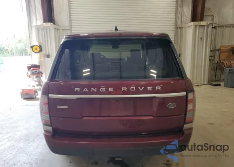 2017 Land Rover Range Rover Supercharged из США, поврежденный, VIN SALGS5FE4HA366437